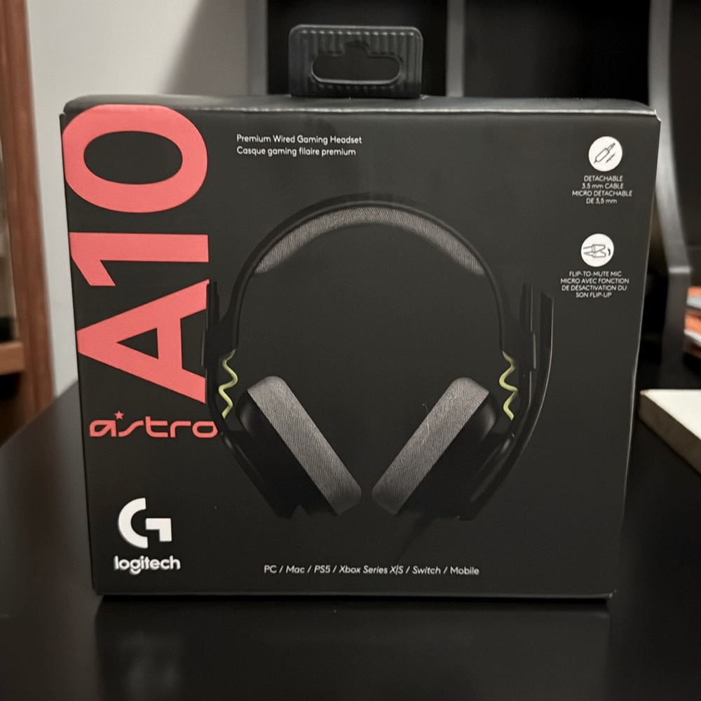 Astro A10 Gaming Headset! Opened, But in perfect condition. Duplicate Pair.